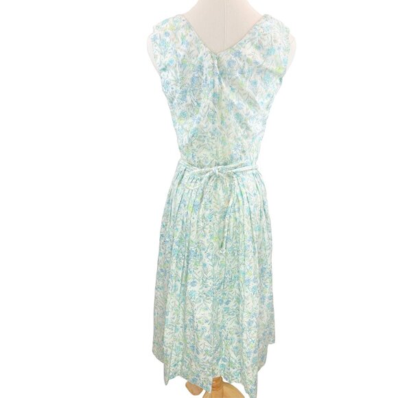 Vintage 60's Colony Classics Floral Tie Waist Dress - Picture 4 of 10